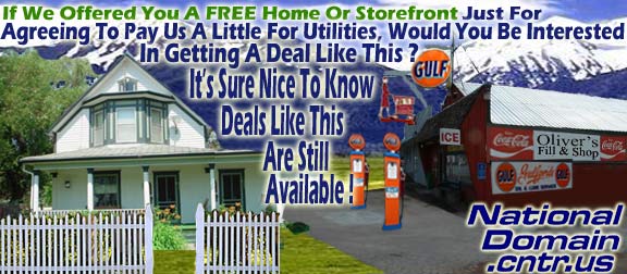 Wow, Is It Still Really Possible To Get A FREE Home Or Storefront?