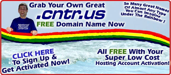 CLICK HERE To Get Your Own Great Domain Name For No Charge With Super Affordable Hosting Activation & Enjoy Your New Website Online Faster Than Ever Before Possible!