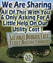 Folks, We Are Giving All Of This Away FREE With The Simple Request That You Can Help Us Out A Little With Our Very Low Utilities Cost!